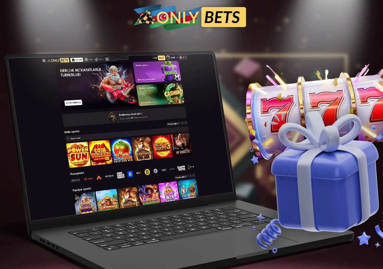 OnlyBets Casino azərbaycanlı oyunçular üçün bonuslar təklif edir